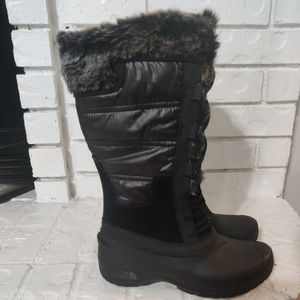 The North Face Nuptse Womens Boots Sz 6.5 Purna  Waterproof Winter Primaloft